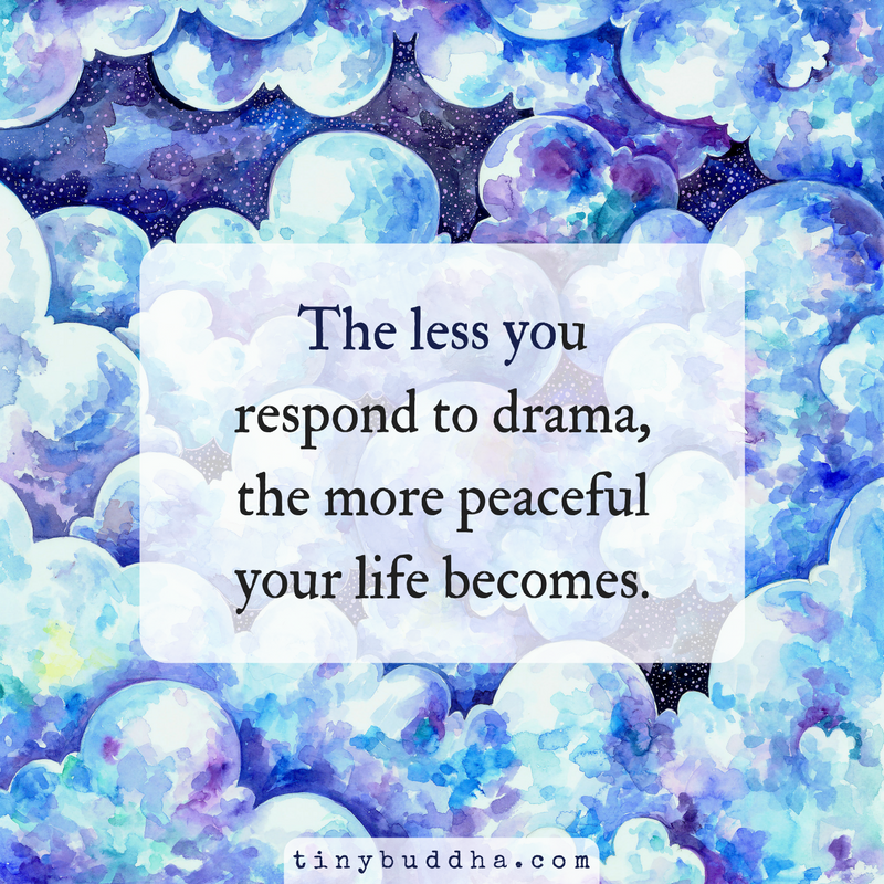 Don’t Respond to Drama