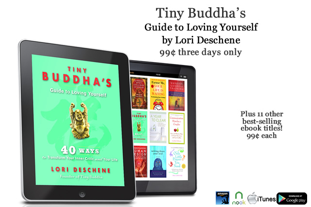Tiny Buddha’s Guide to Loving Yourself On Sale for 99 Cents