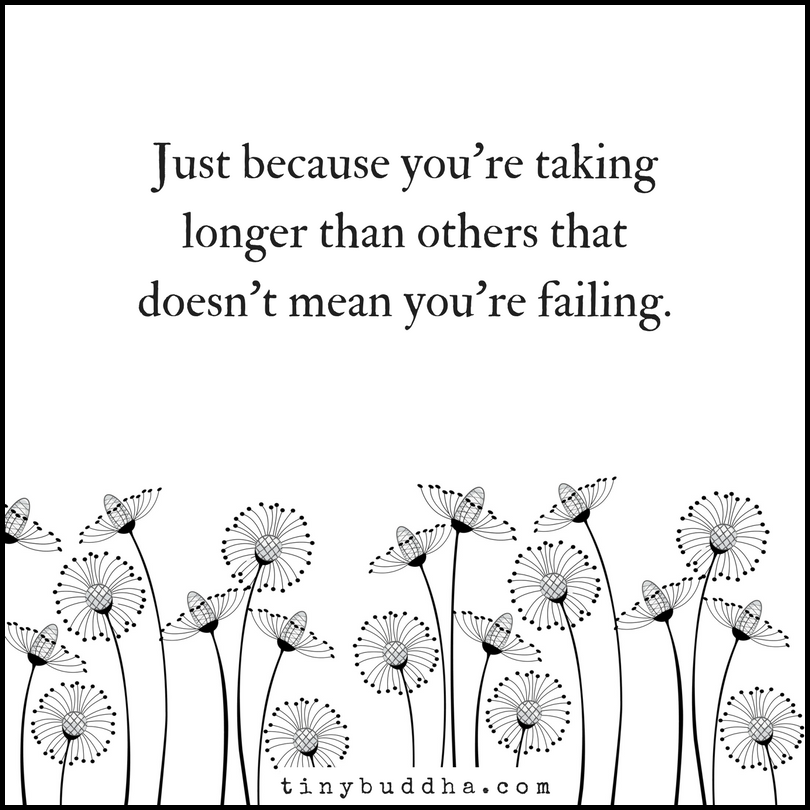 It Doesn’t Mean You’re Failing