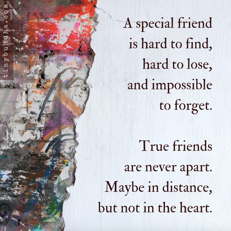 True Friends Are Never Apart