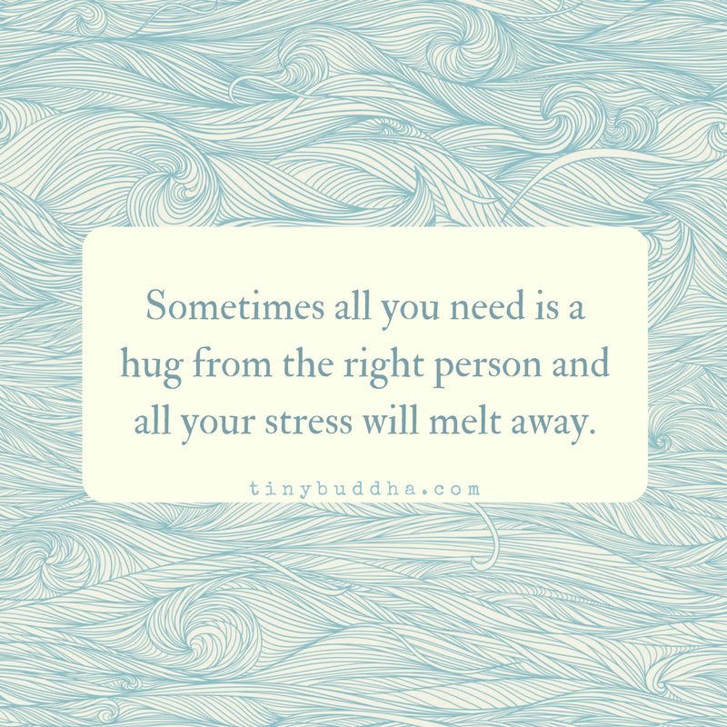 Sometimes All You Need Is a Hug