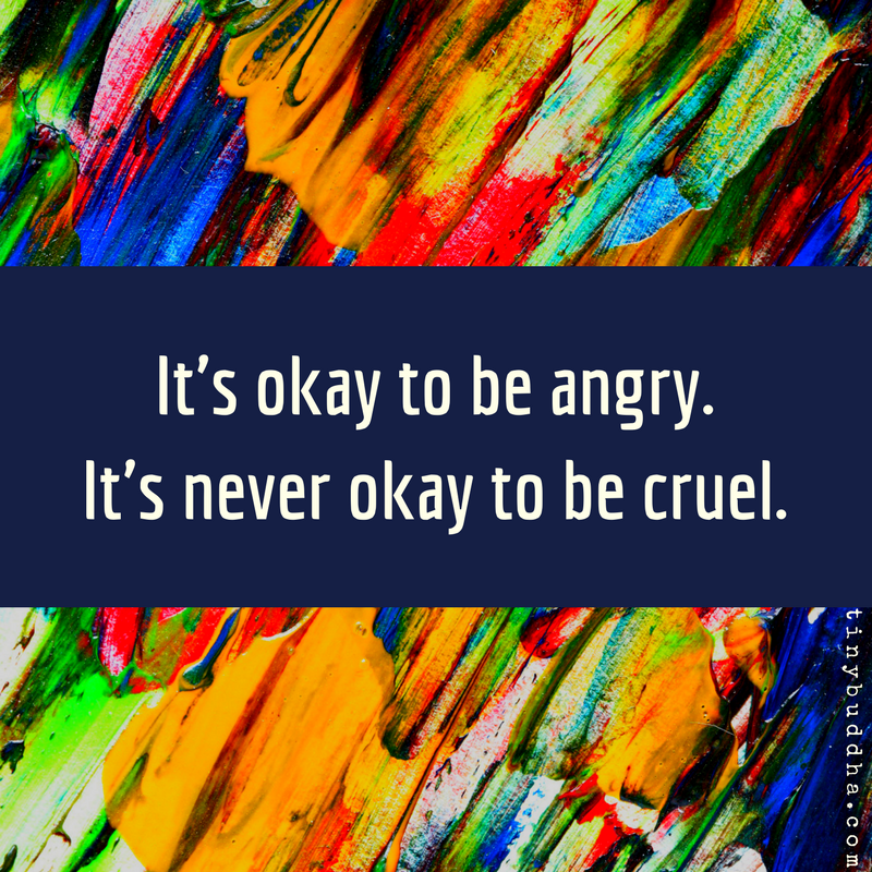 It’s Okay to Be Angry