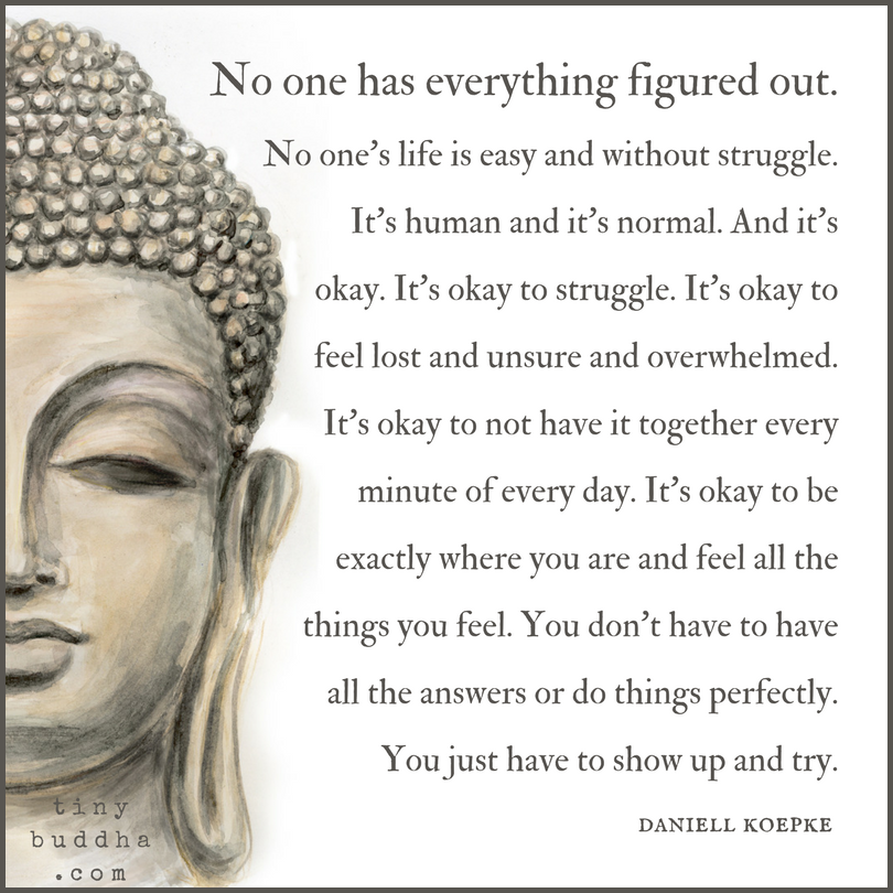 No One Has Everything Figured Out