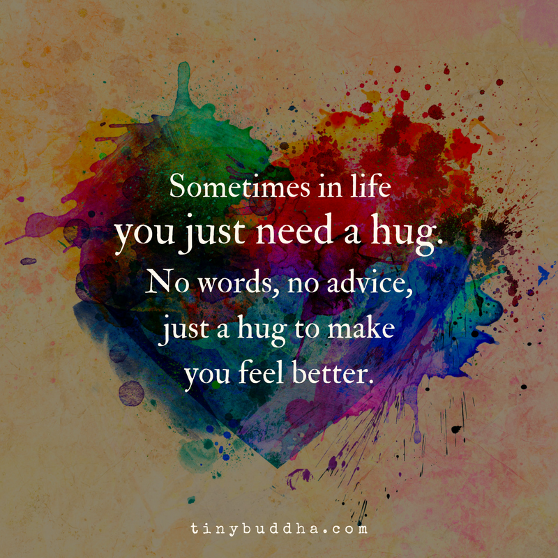 Sometimes You Just Need a Hug