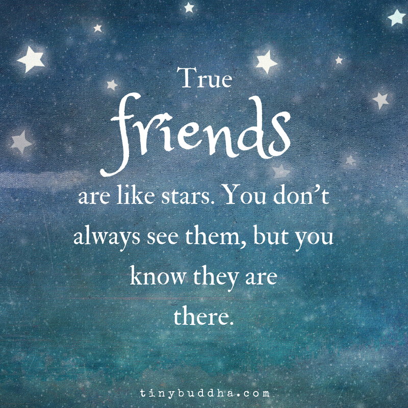 True Friends Are Like Stars
