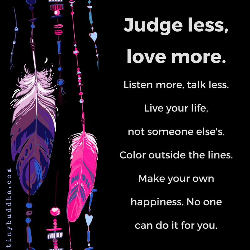Love More, Judge Less