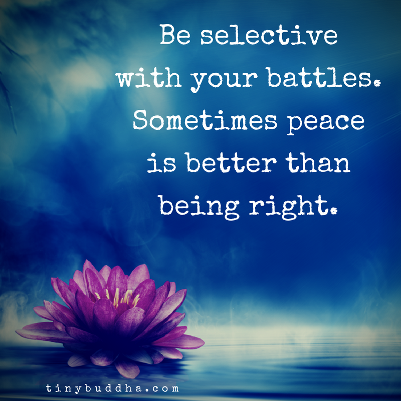 Be Selective with Your Battles