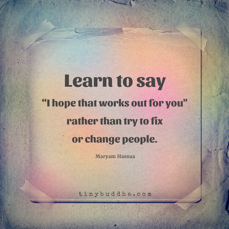 I Hope That Works Out for You