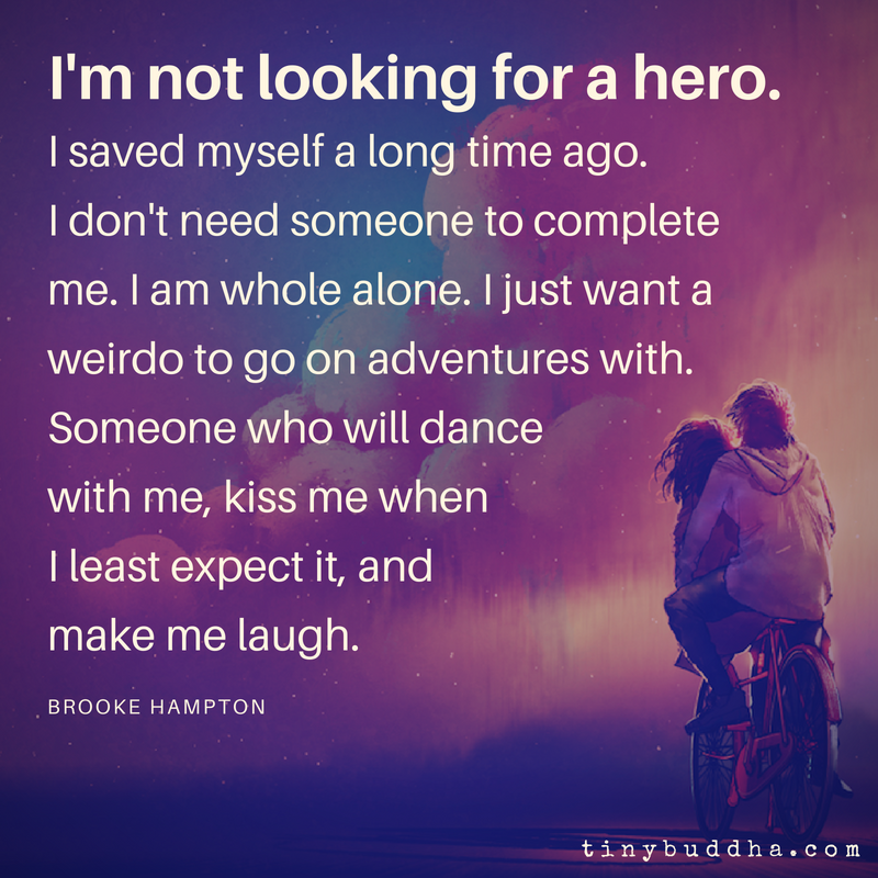 I’m Not Looking for a Hero