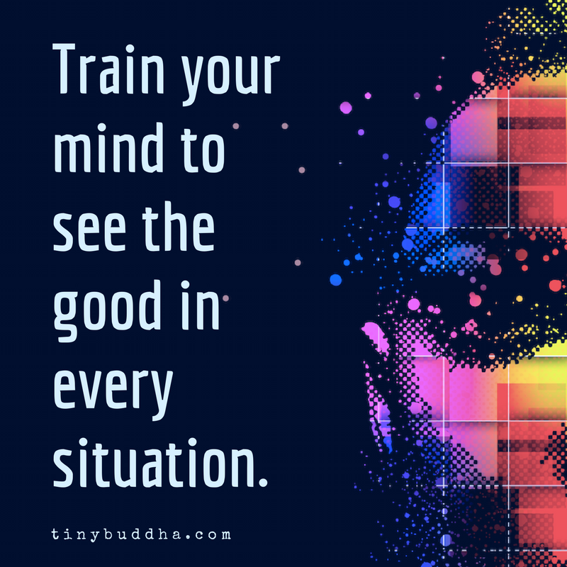 Train Your Mind to See the Good