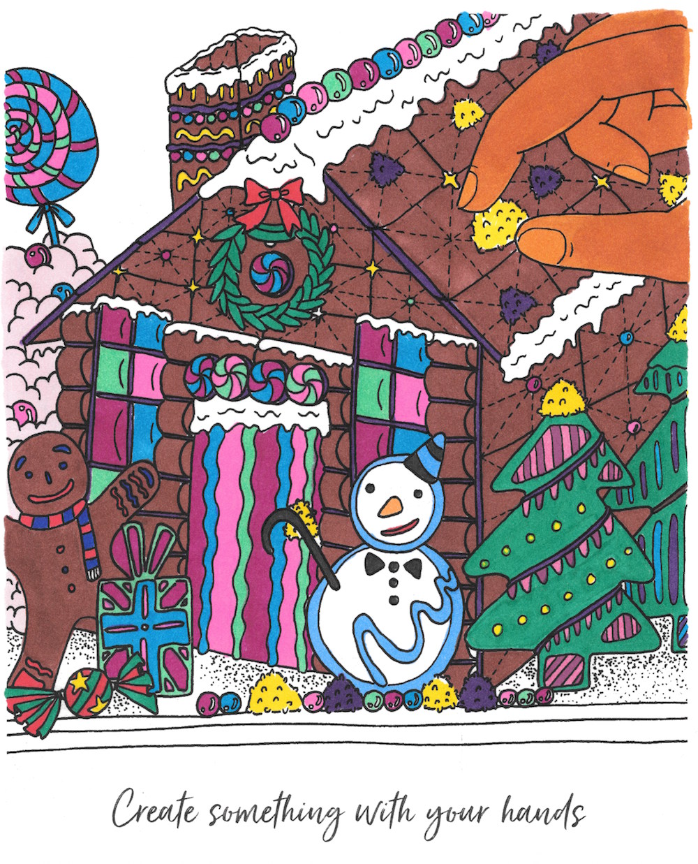 Creativity Coloring Page for Tiny Buddha’s Worry Journal