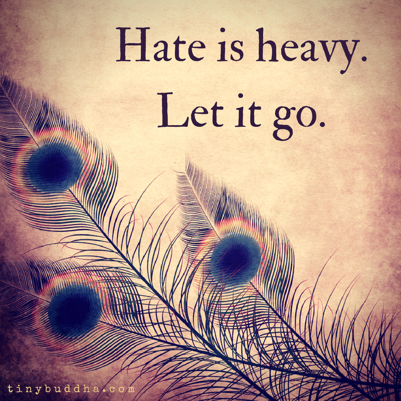 Hate Is Heavy, Let It Go