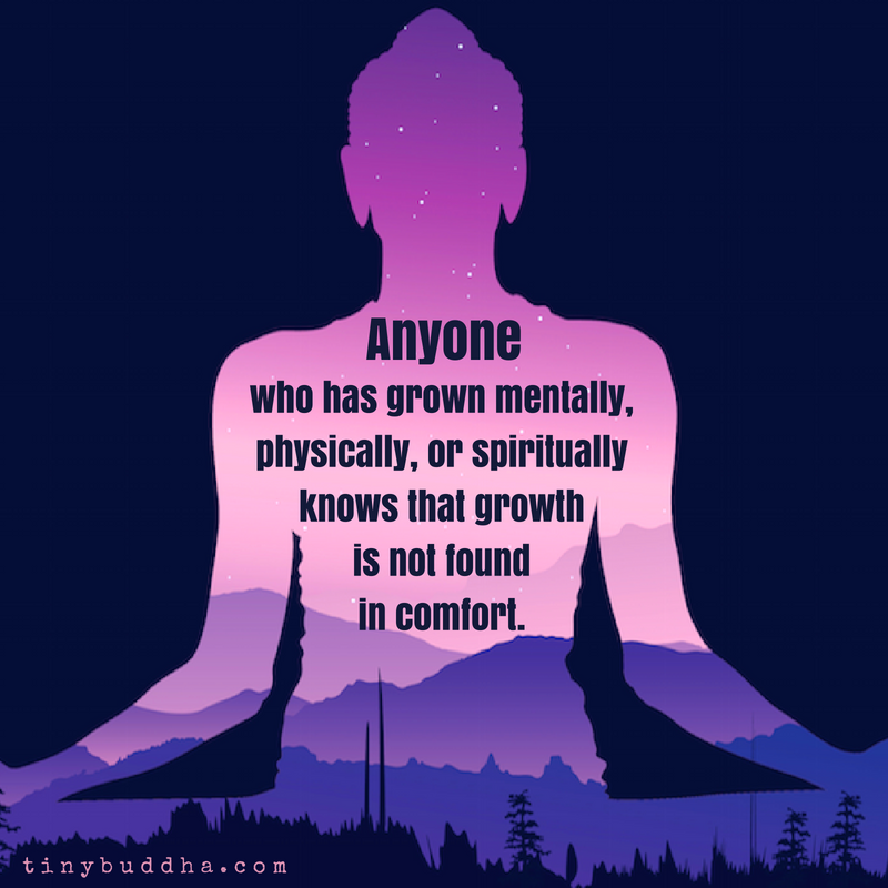 Growth Is Not Found in Comfort