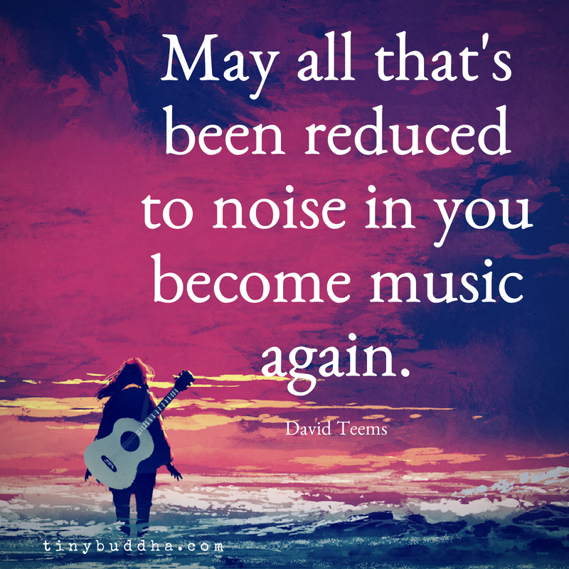 May  All That’s Been Reduced to Noise in You…