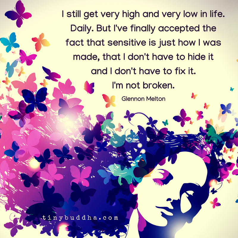 Sensitive Is Just How I Was Made