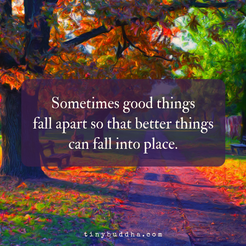 Sometimes Good Things Fall Apart…