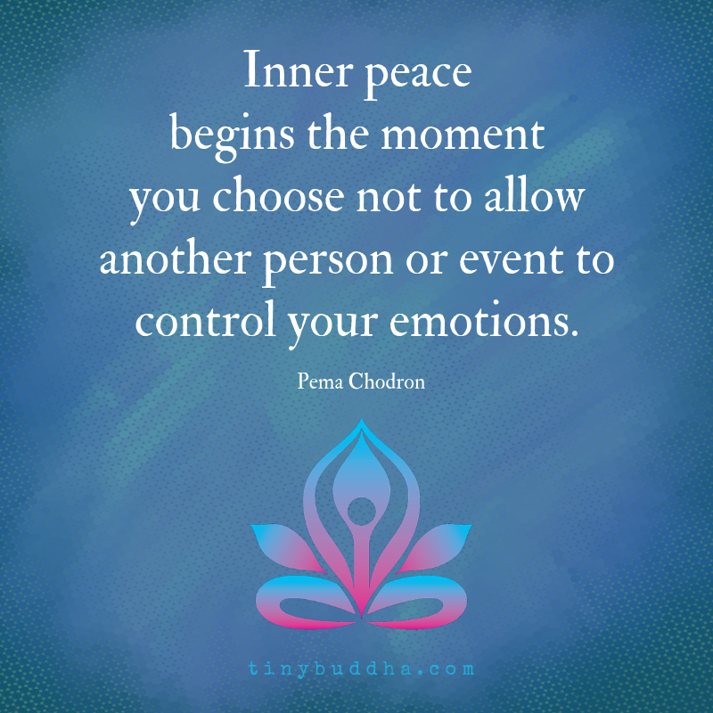 Inner Peace Begins When…