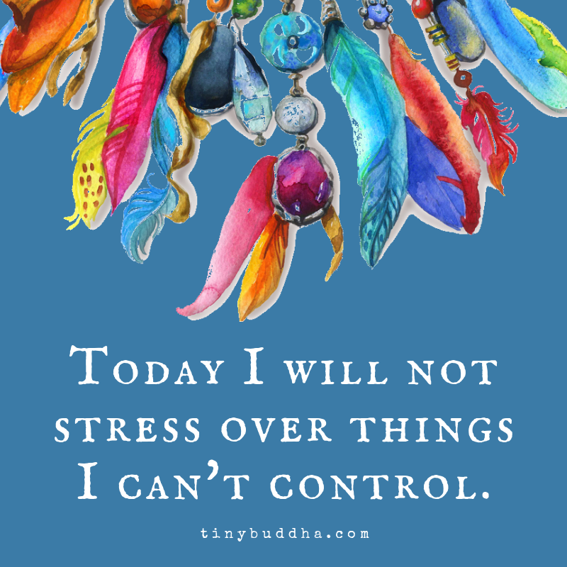 Today I Will Not Stress