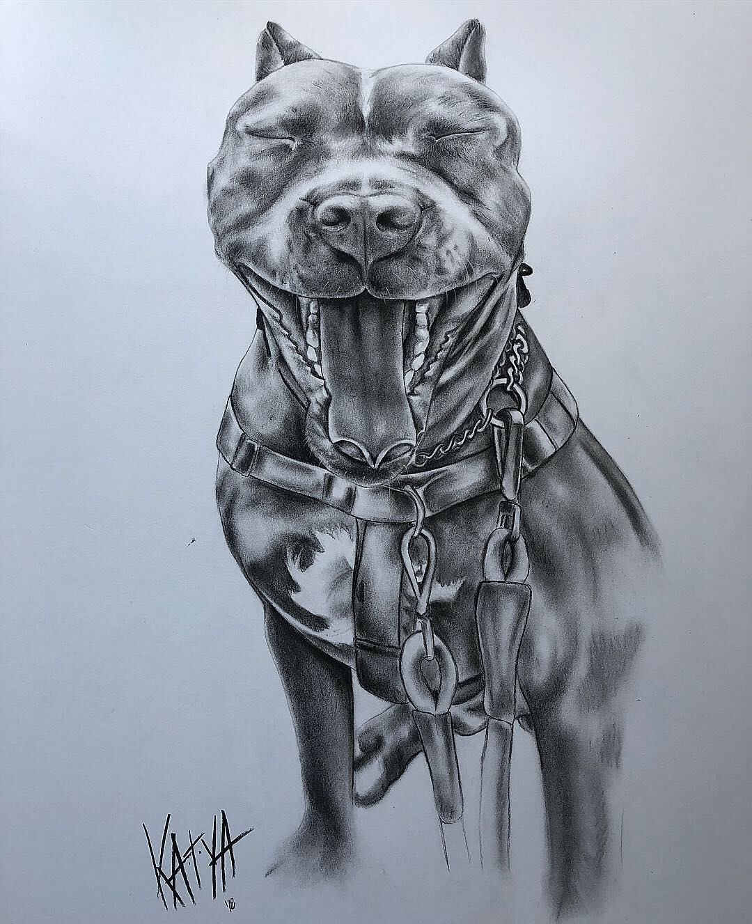 Happy Dog by Katya Buthker