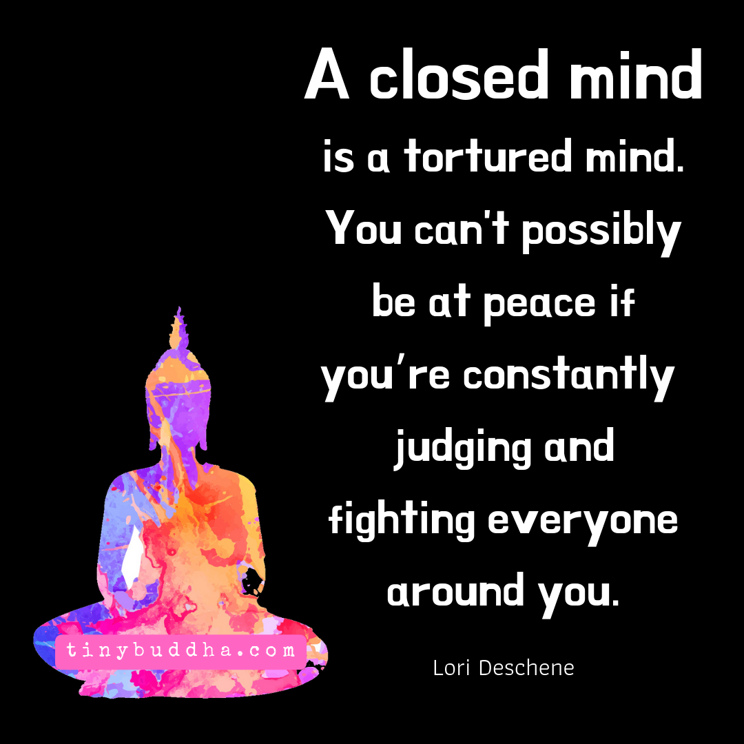 A Closed Mind Is a Tortured Mind