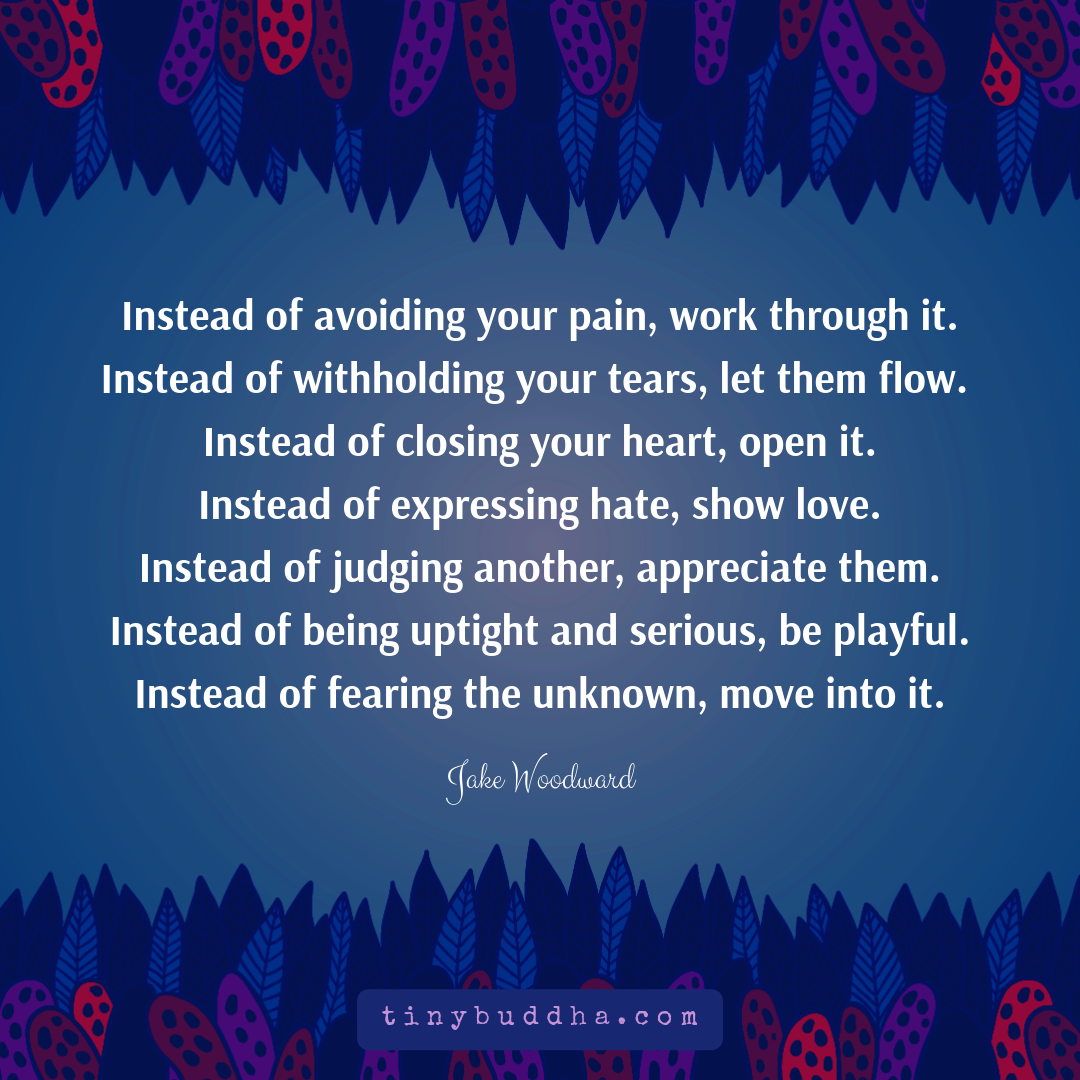 Instead of Avoiding Your Pain, Work Through It