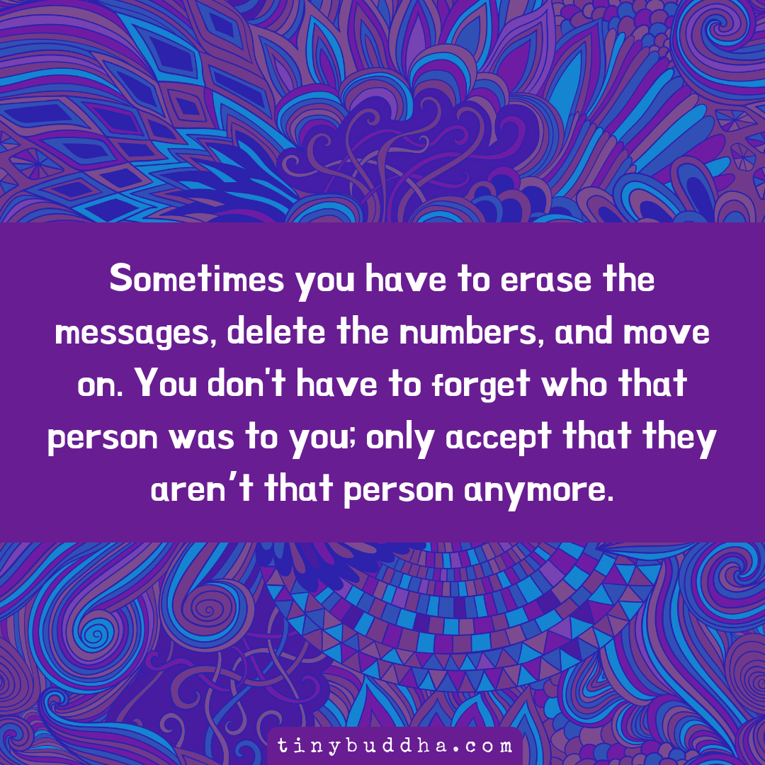 They Aren’t That Person Anymore