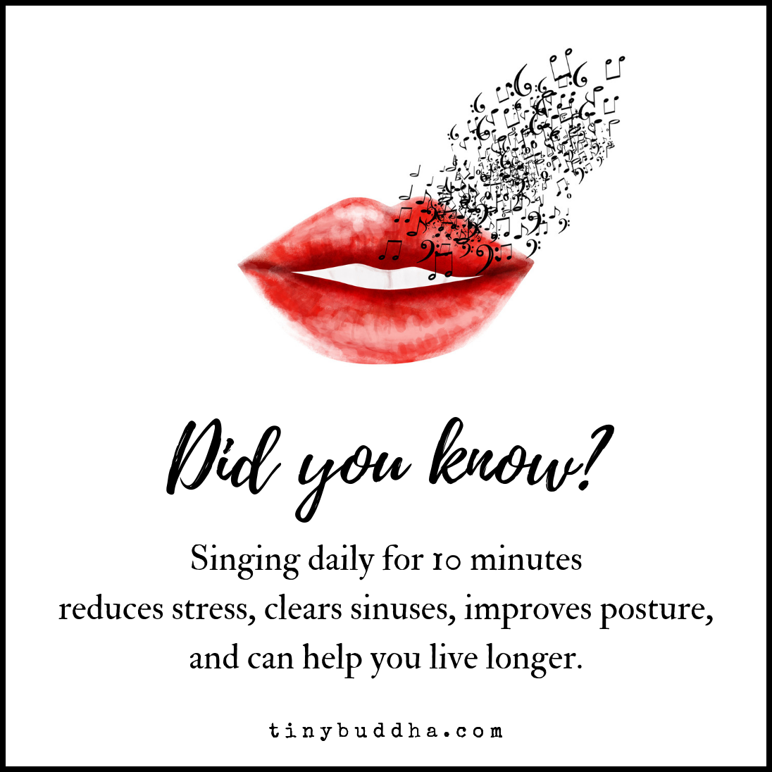 Singing Daily for 10 Minutes