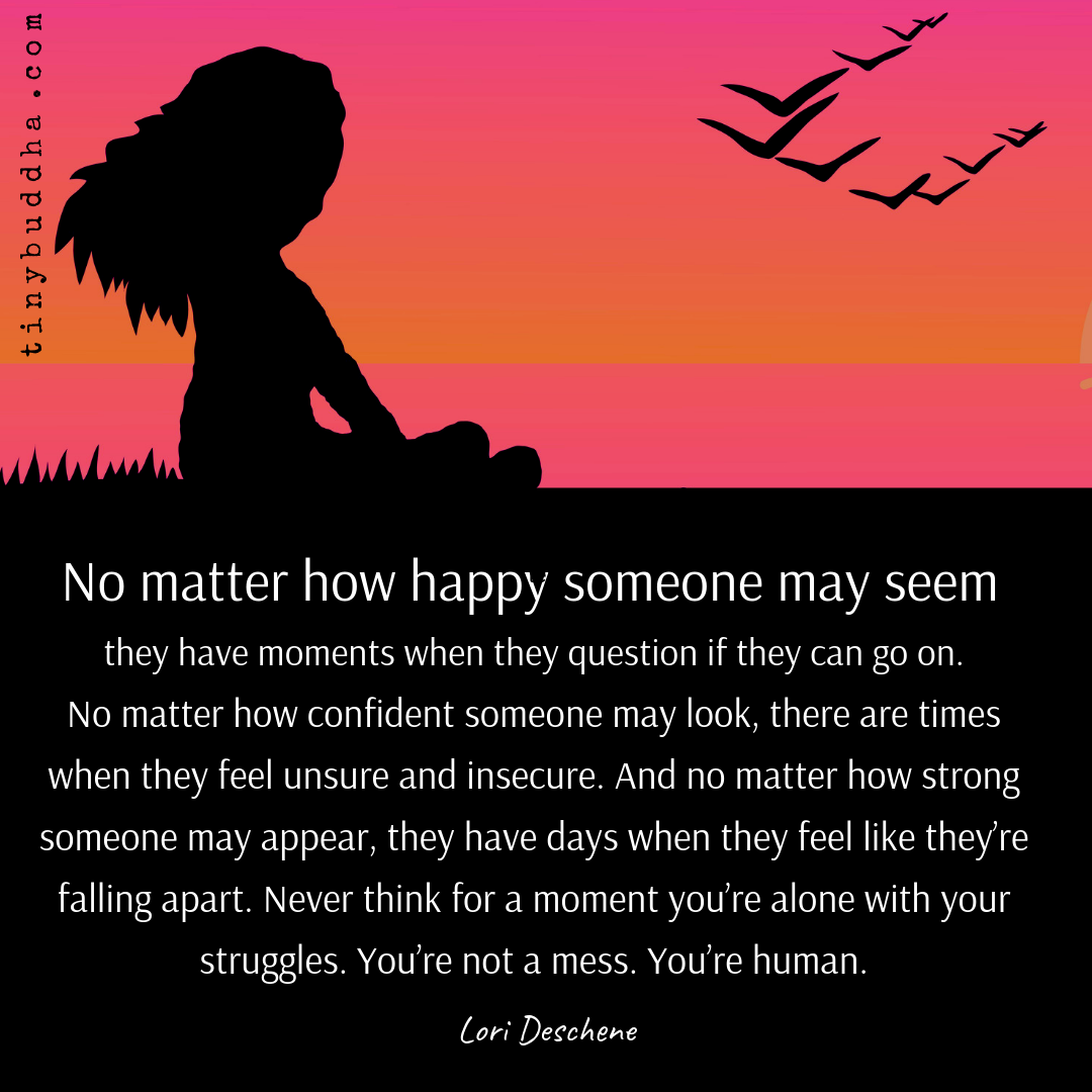 You’re Not a Mess, You’re Human