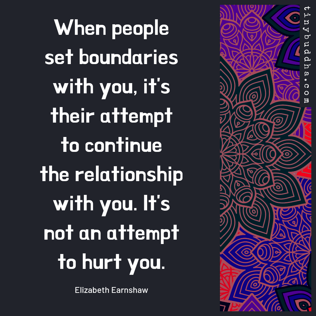 When People Set Boundaries with You