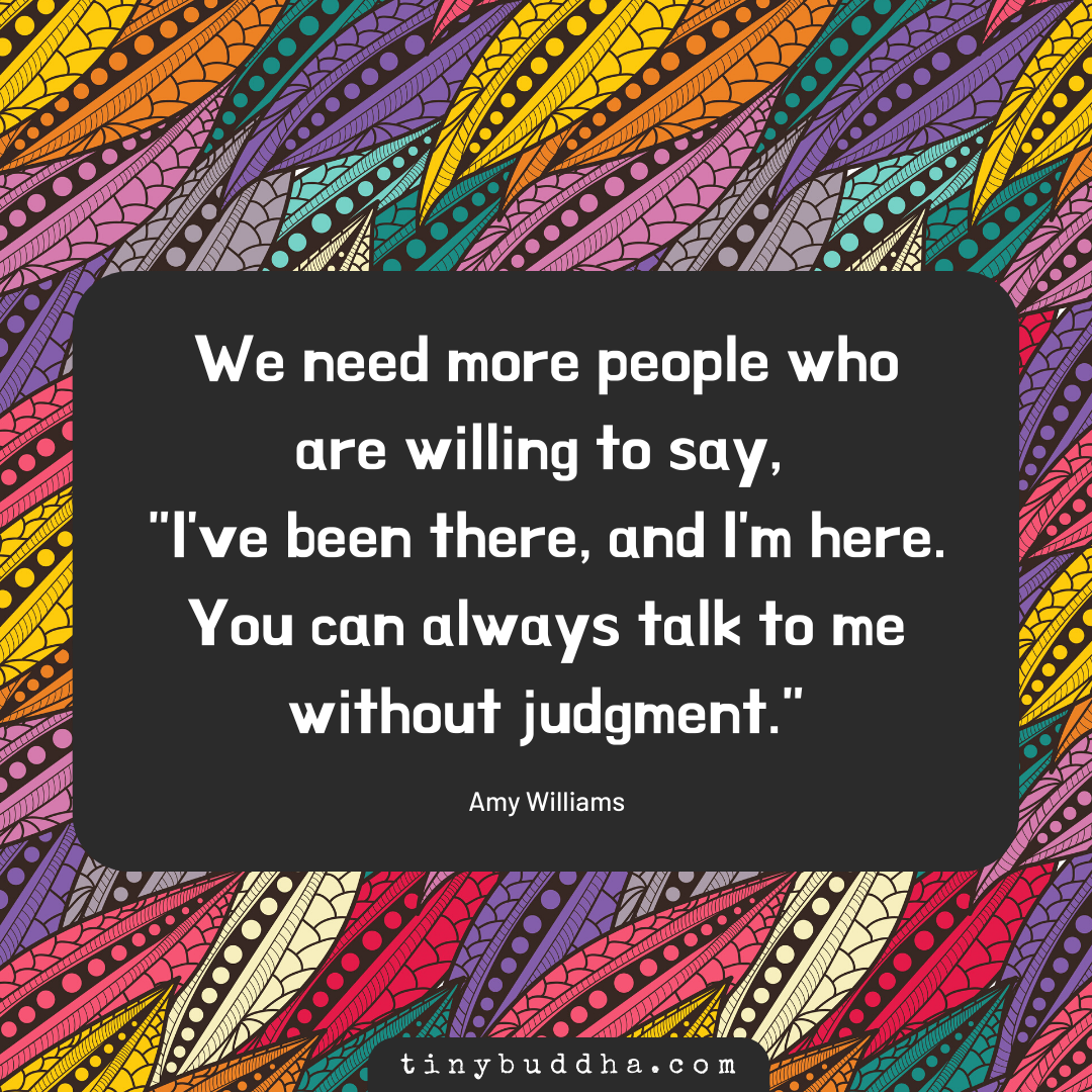 We Need More People Who Are Willing to Say…