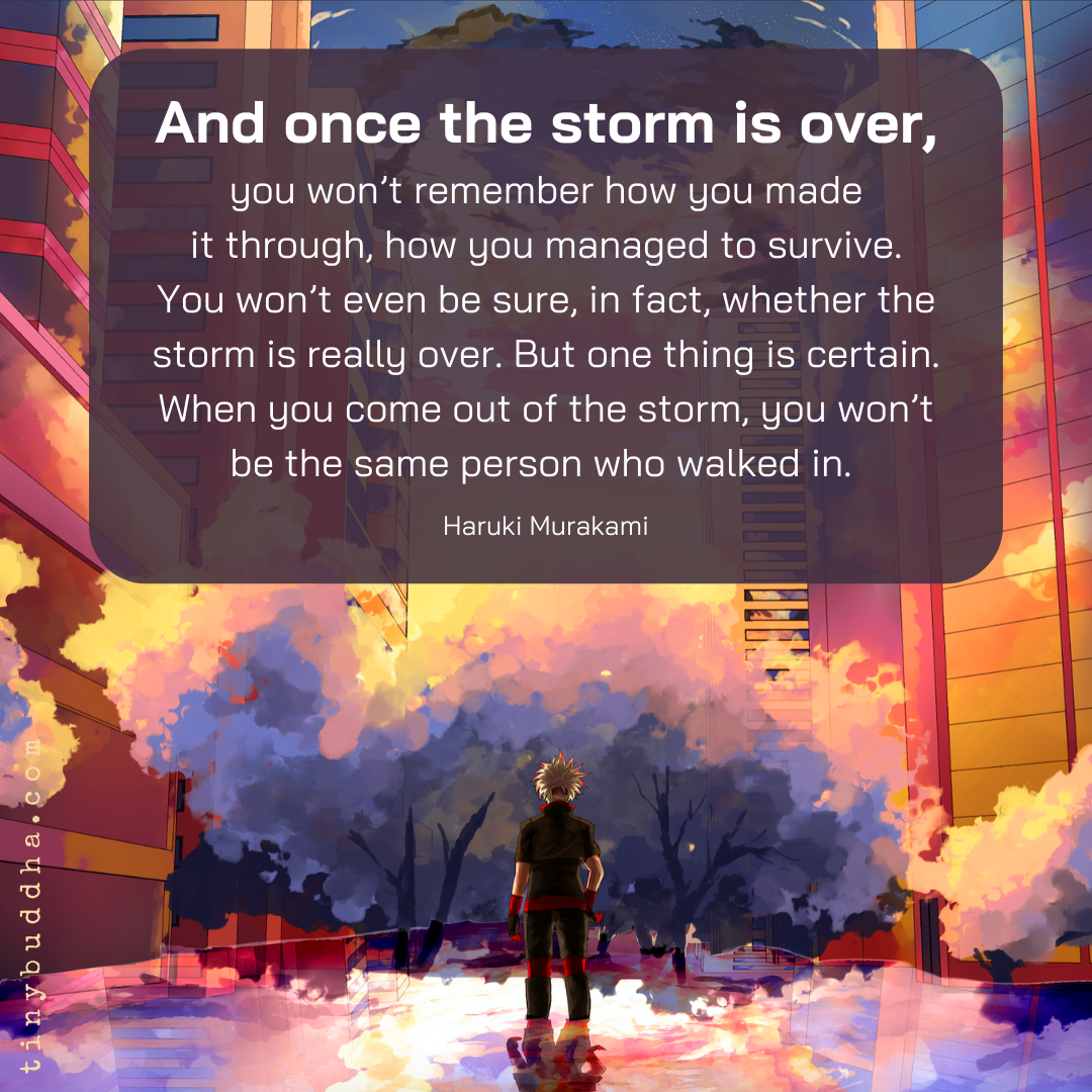 Once the Storm Is Over
