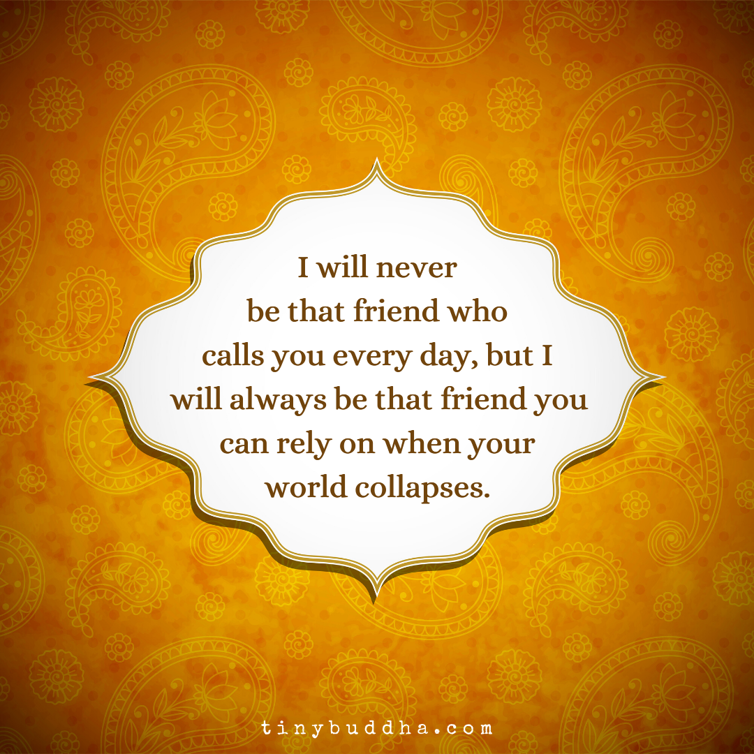 That Friend You Can Rely On