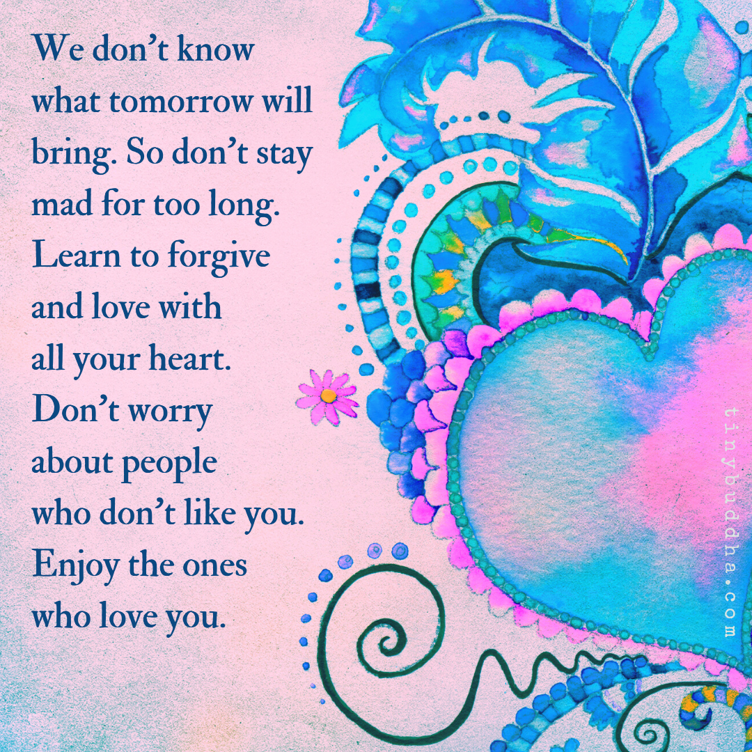 We Don’t Know What Tomorrow Will Bring