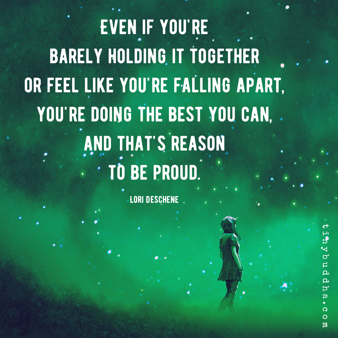 You’re Doing the Best You Can