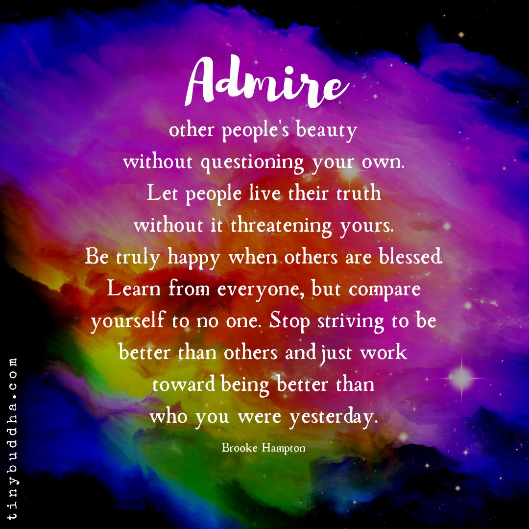 Admire Other People’s Beauty Without Questioning Your Own