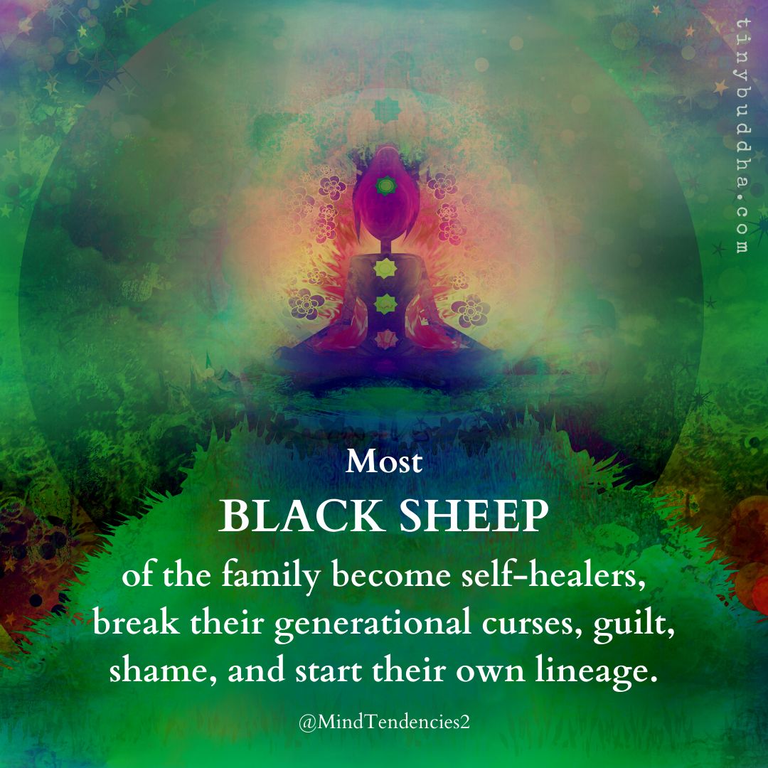 Most Black Sheep Become Self-Healers