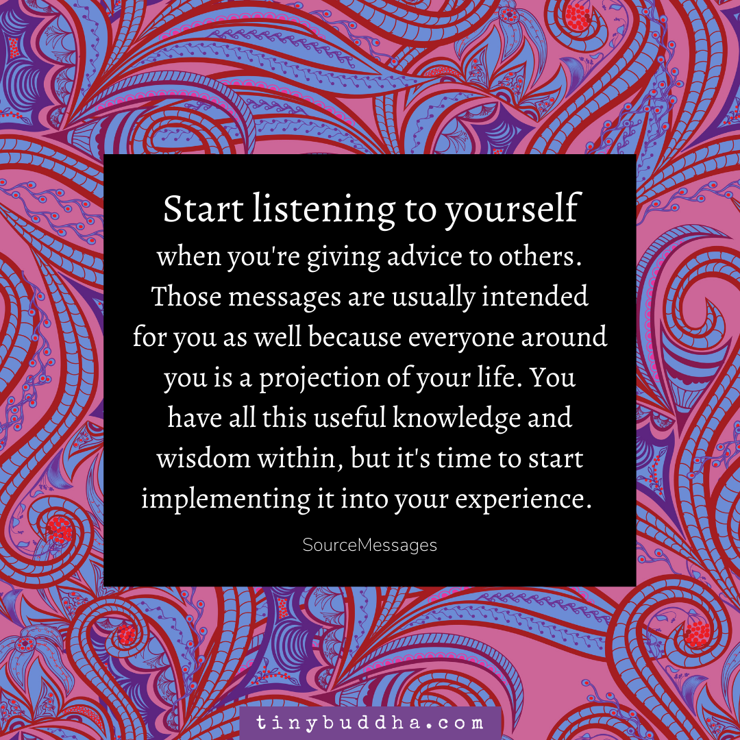 Start Listening to Yourself