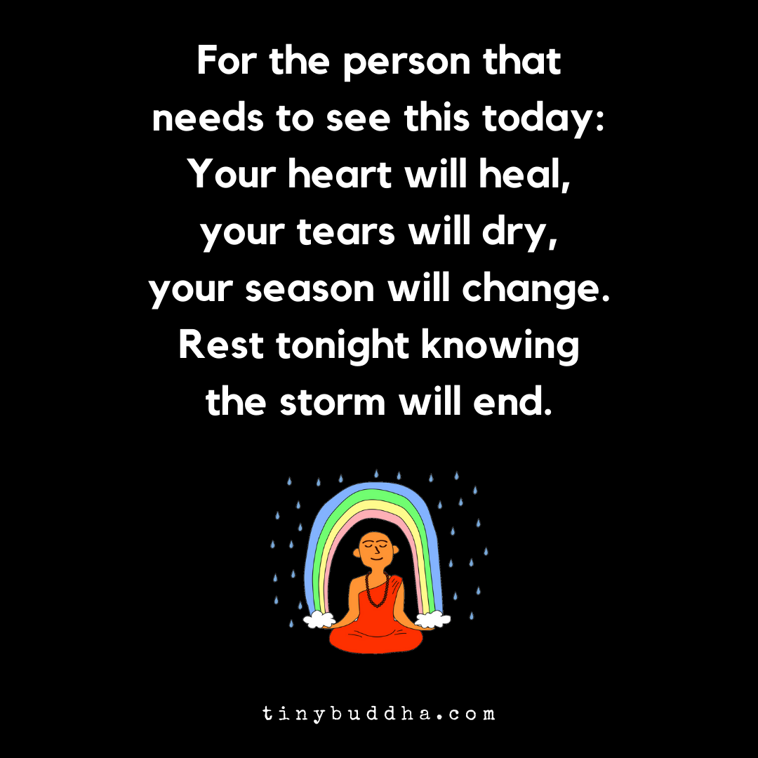 Rest Tonight Knowing the Storm Will End