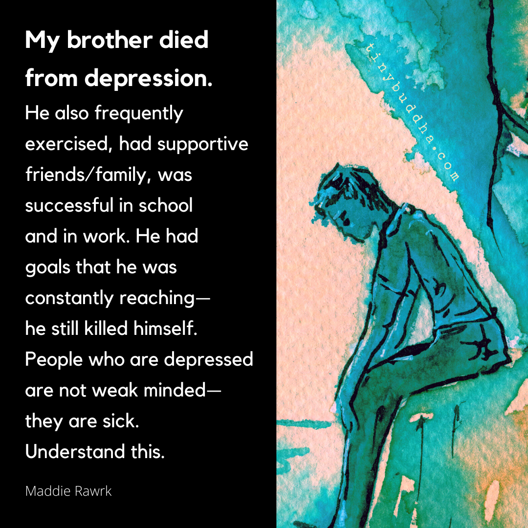 People Who Are Depressed are Not Weak-Minded