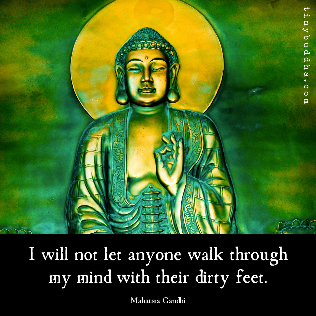 I Won’t Let Anyone Walk Through My Mind with Their Dirty Feet