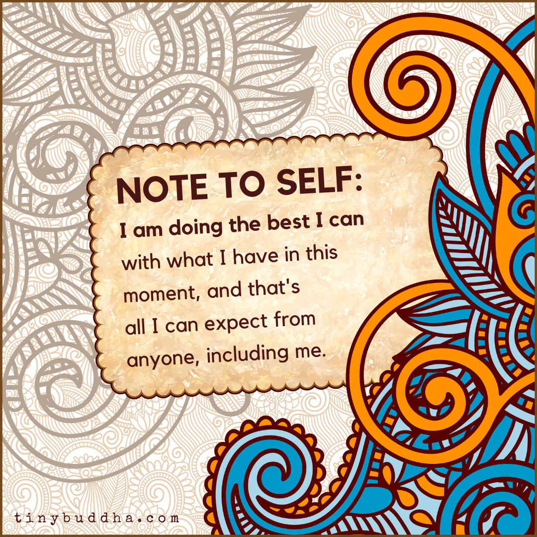 I Am Doing the Best I Can