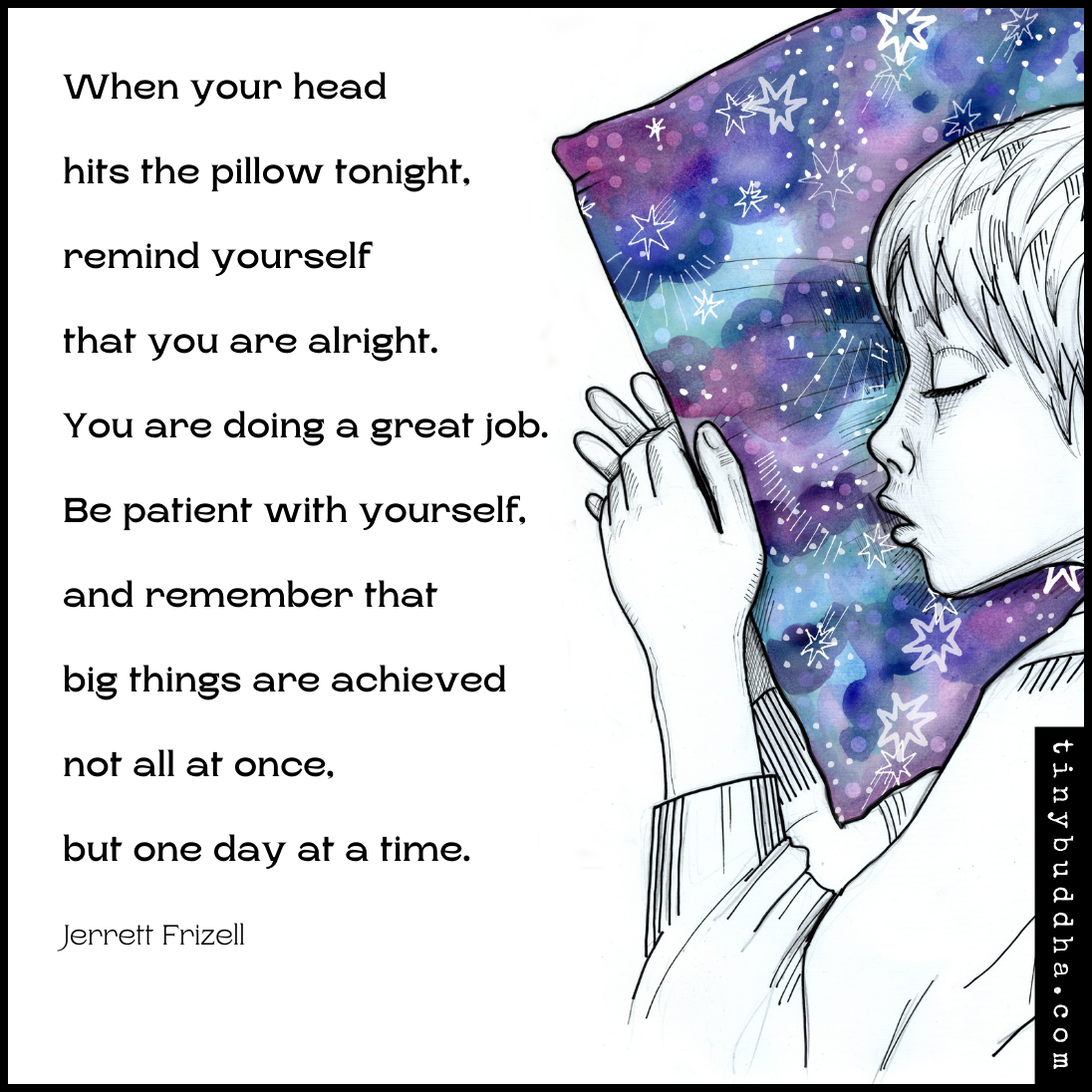 You Are Doing a Great Job