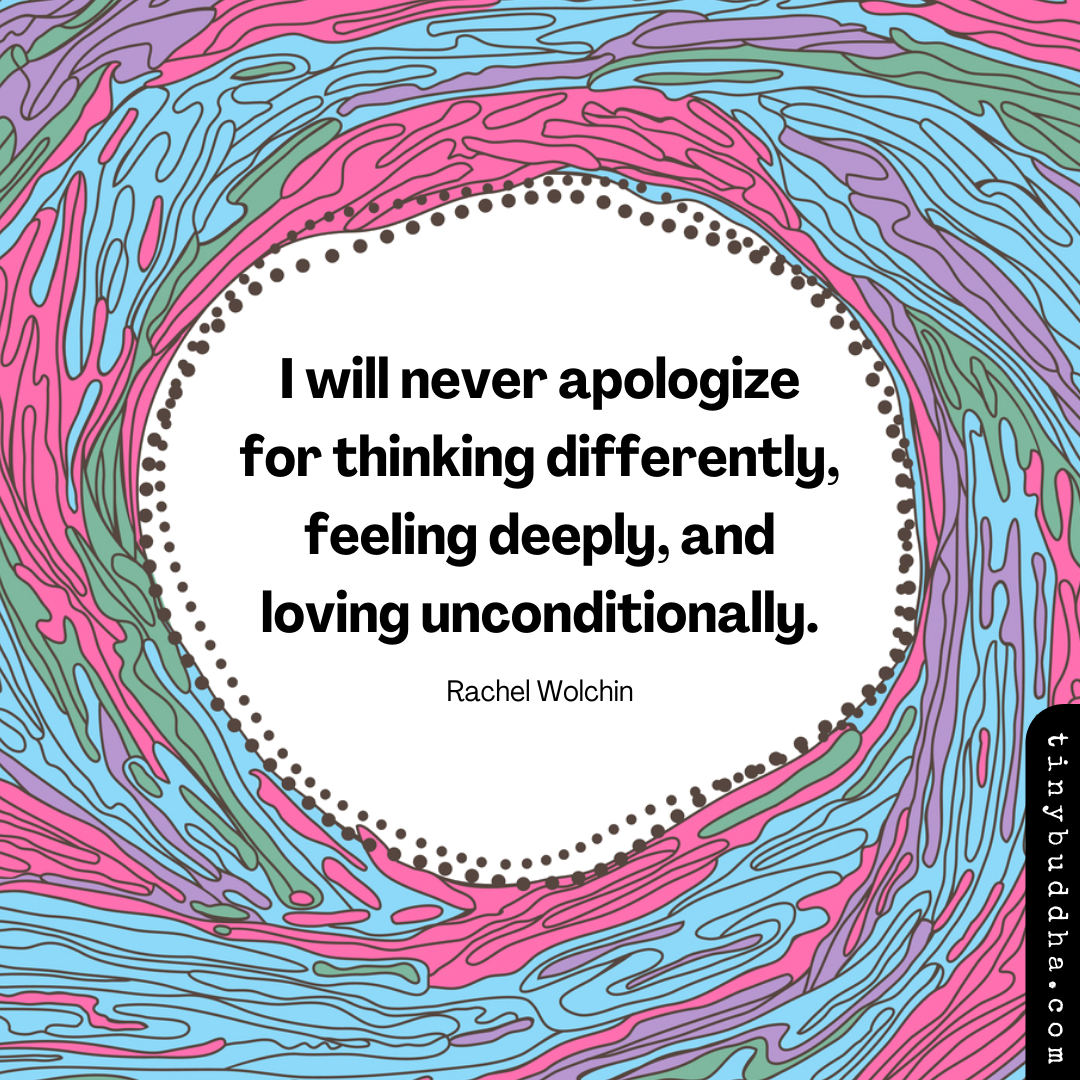 I Will Never Apologize For…