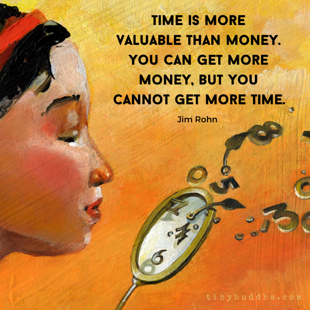 Time Is More Valuable Than Money