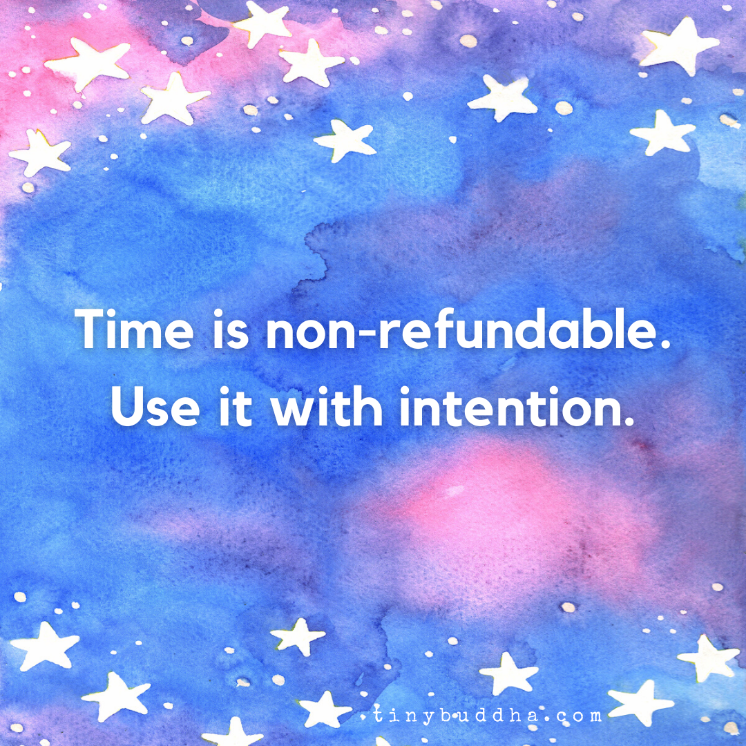 Time Is Non-Refundable