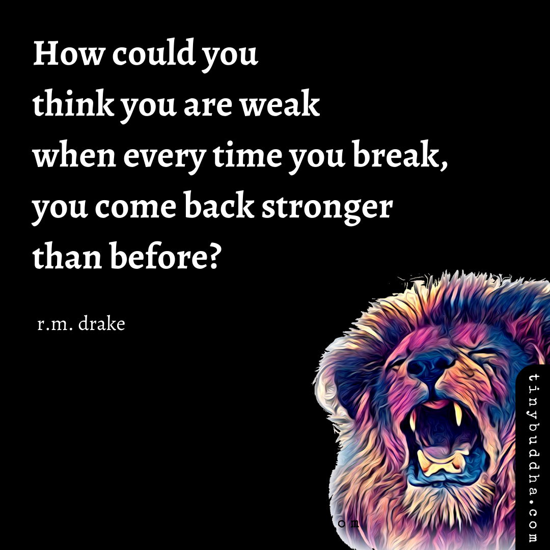 How Could You Think You Are Weak?