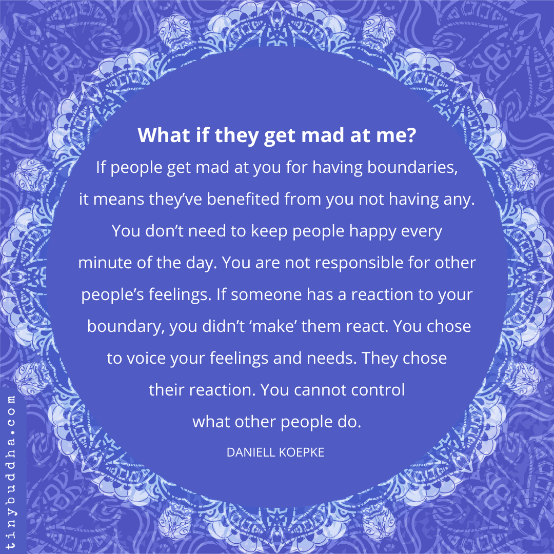 What If They Get Mad at Me?