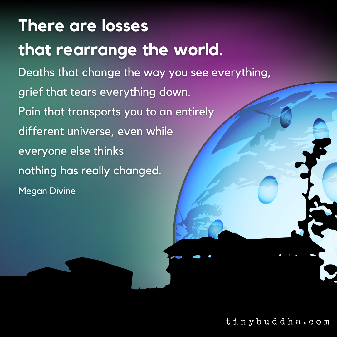 There Are Losses That Rearrange the World