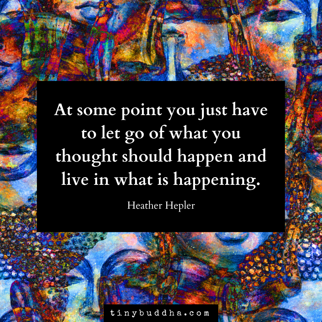 At Some Point You Just Have to Let Go