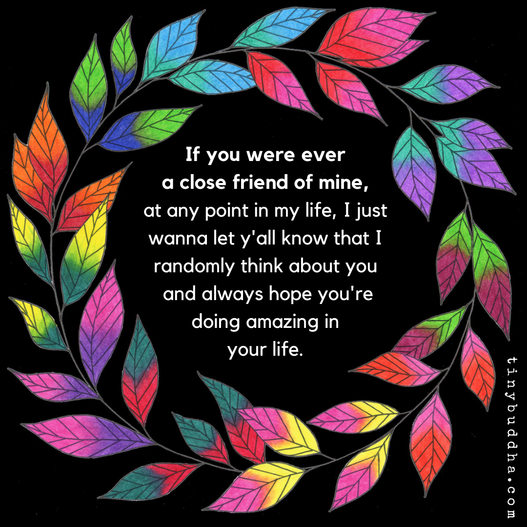 If You Were Ever a Close Friend of Mine